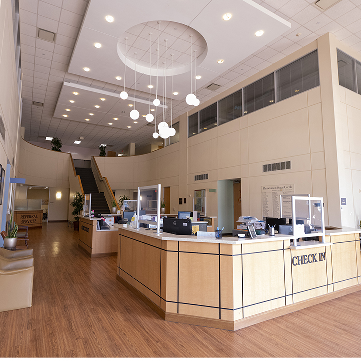 Physicians at Sugar Creek front door